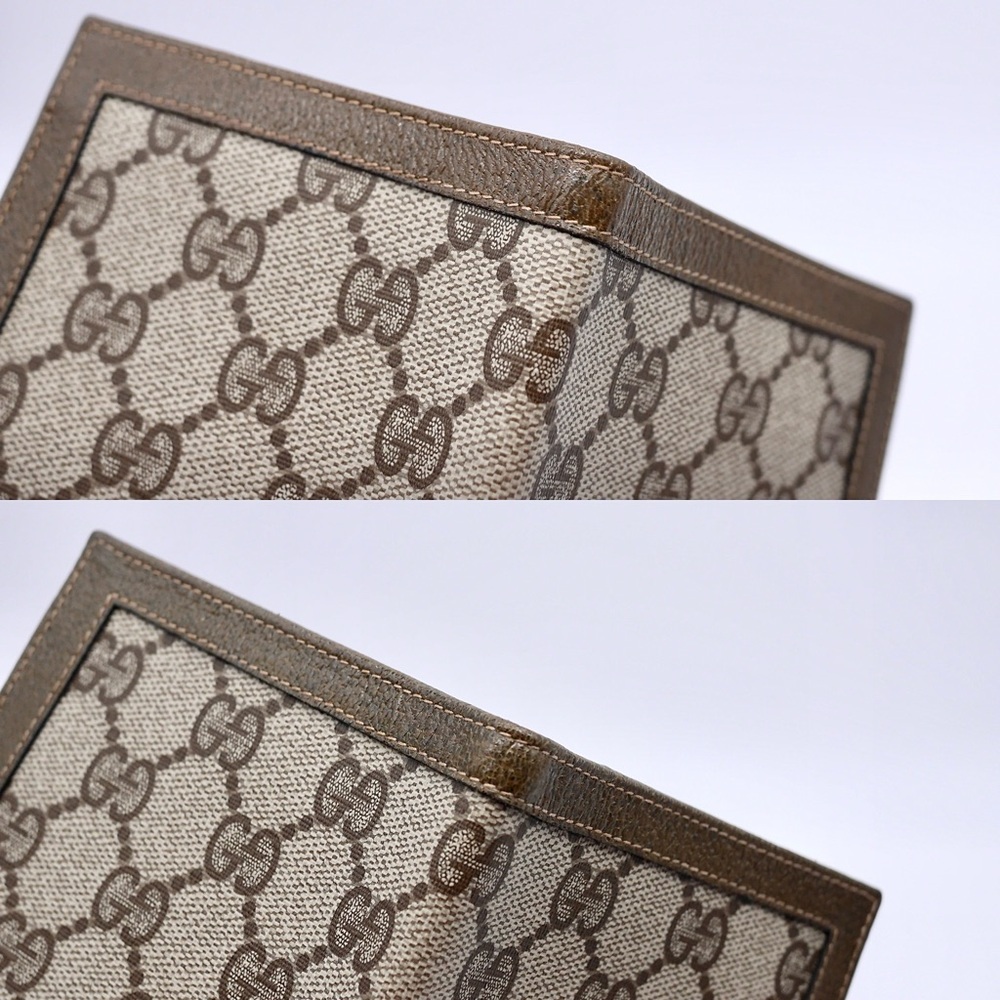 🍓GUCCI PVC Wallet Brown - Picture 9 of 10